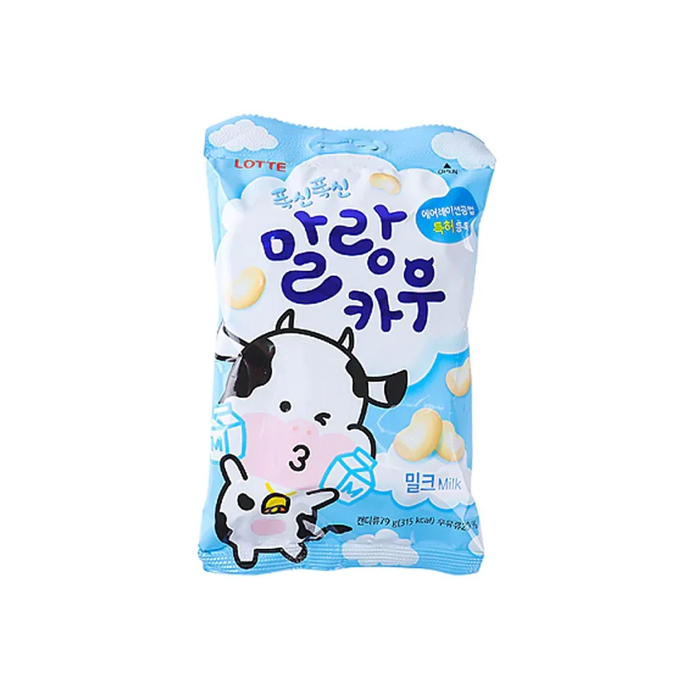 Lotte Malang Cow Candy 2.79 oz.(79g) detail 1