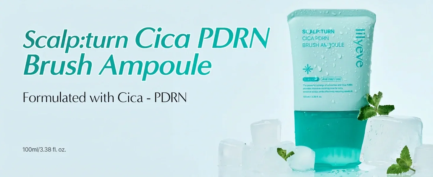 lilyeve Scalp:turn Cica PDRN Brush Ampoule 3.38 fl. oz.(100ml) detail 1