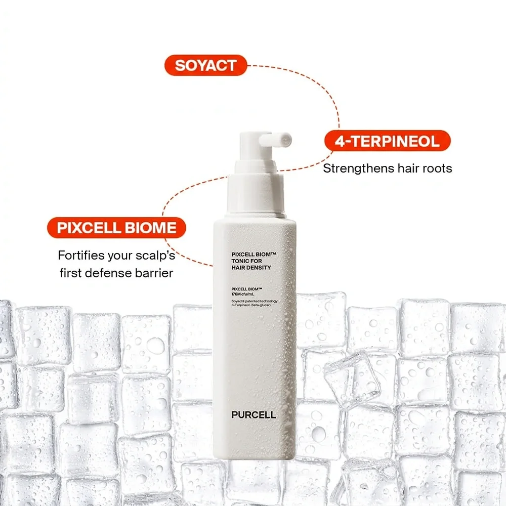 PURCELL Pixcell Biom™ Tonic For Hair Density 4.39 fl. oz.(130ml) detail 4