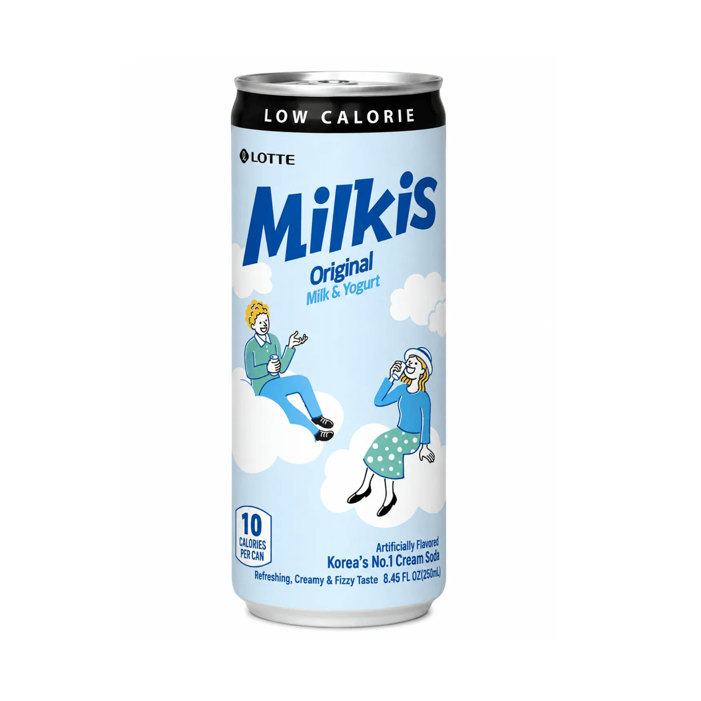 LOTTE Milkis Low Calorie 8.45 fl. oz. (250 ml) detail 1