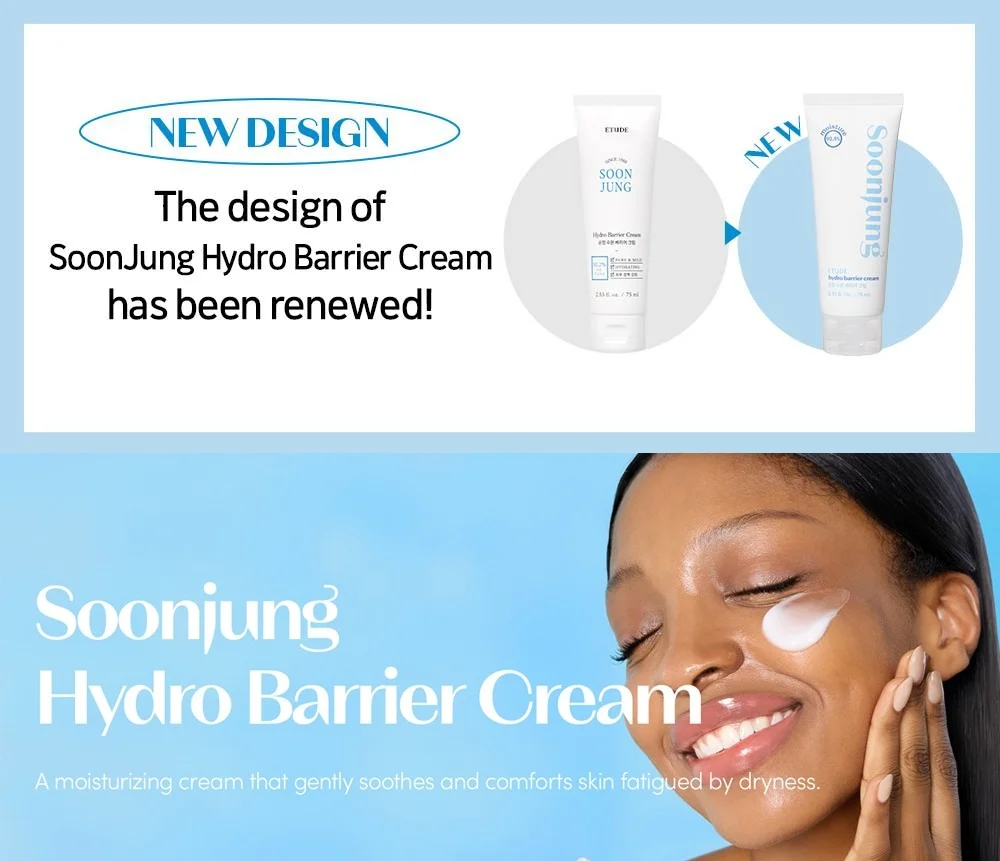 ETUDE Soonjung Hydro Barrier Cream 2.54 fl. oz.(75ml) detail 1