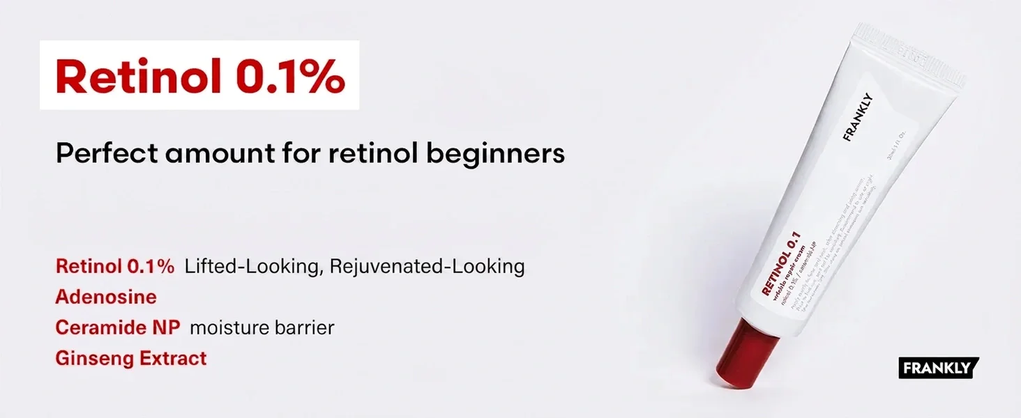 FRANKLY Retinol 0.1% Cream 1 fl. oz.(30ml) detail 2