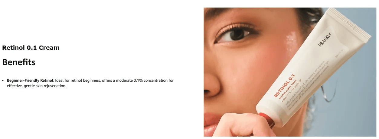 FRANKLY Retinol 0.1% Cream 1 fl. oz.(30ml) detail 6