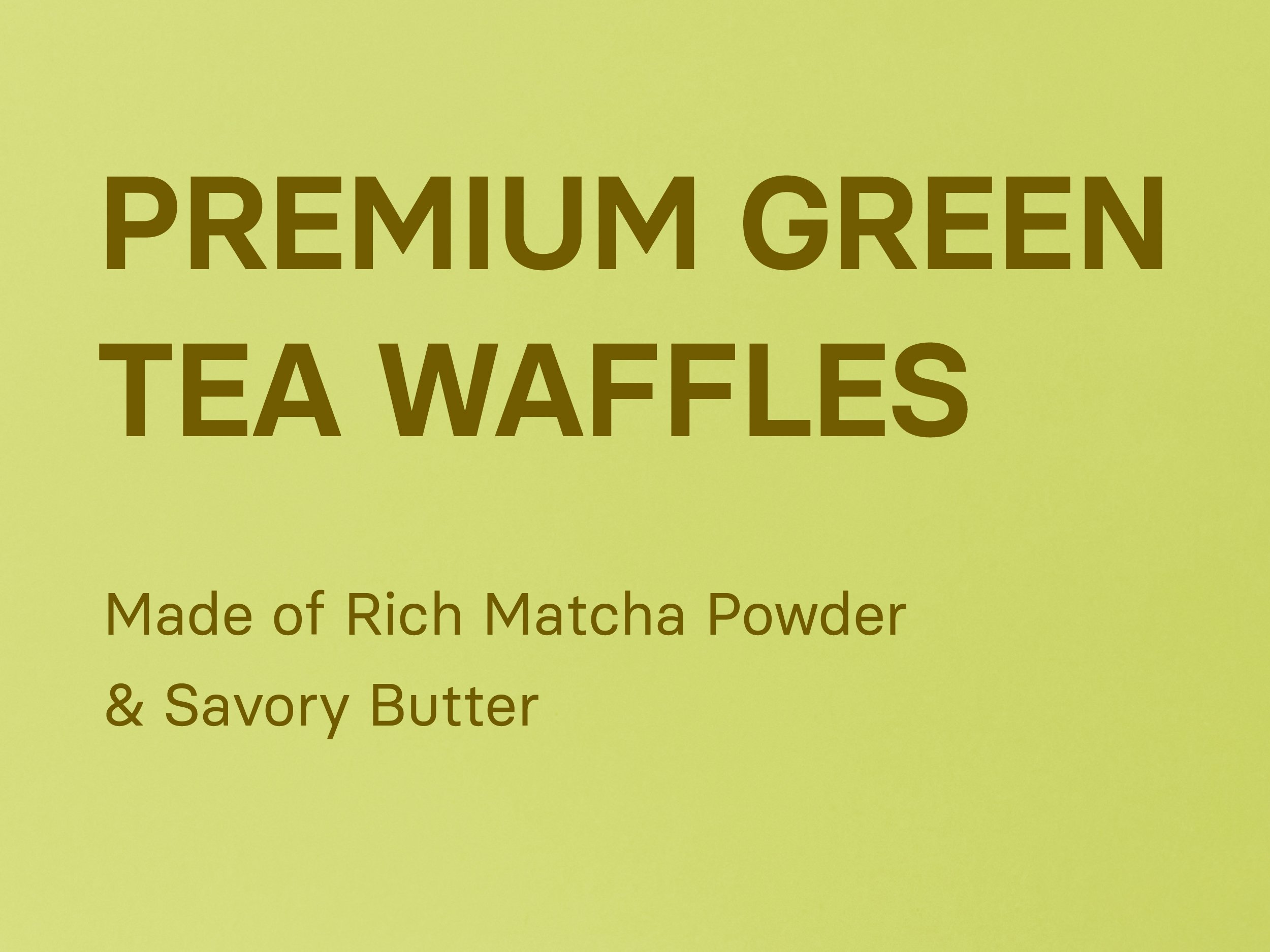 OSULLOC Premium Green Tea Waffle 0.32 oz.(9g) x 8ea detail 1