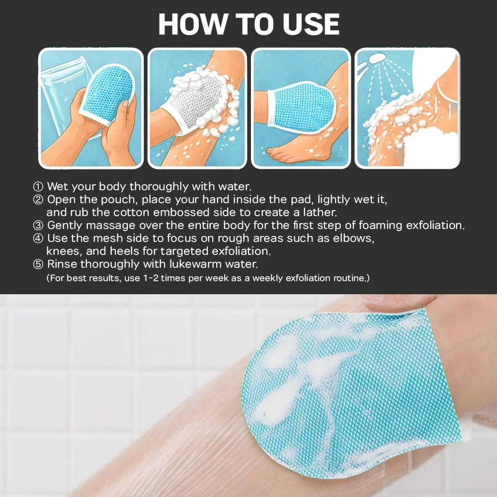 [3types] allongs Korean Spa Body Peeling Pad 0.84 fl. oz.(25ml) detail 7