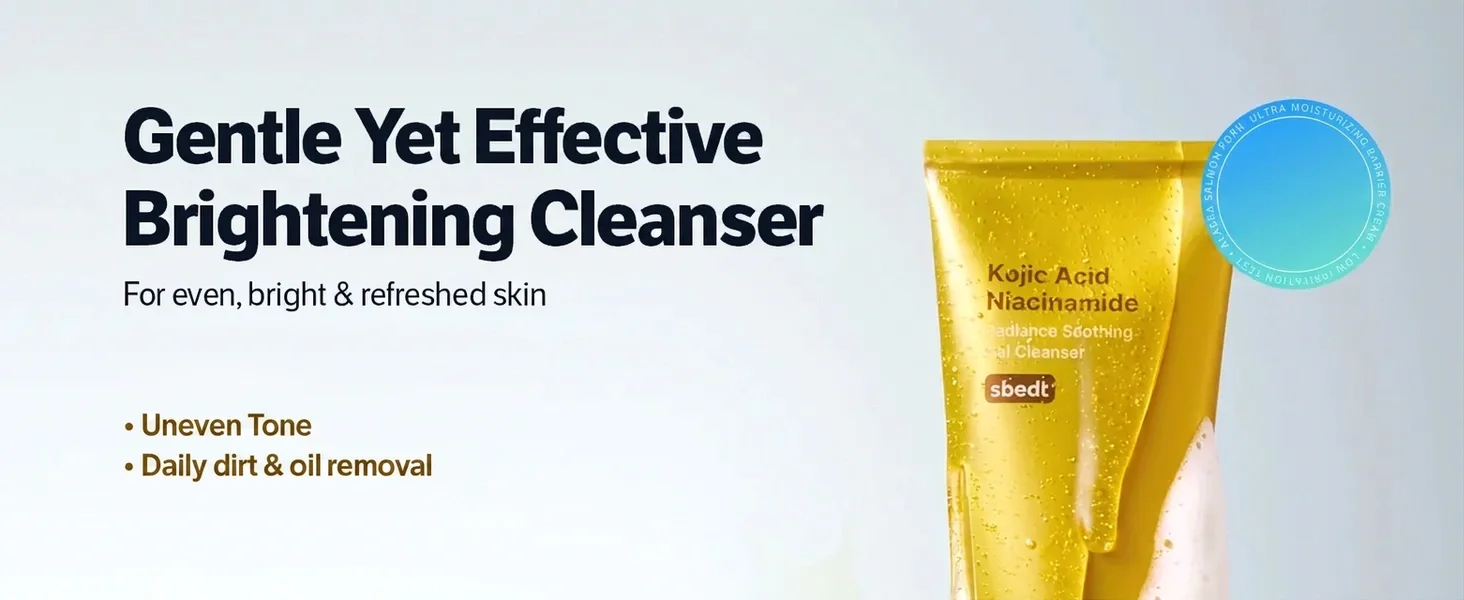 SUNGBOON EDITOR Kojic Acid Niacinamide Radiance Soothing Gel Cleanser 4.23 oz.(120g) detail 1