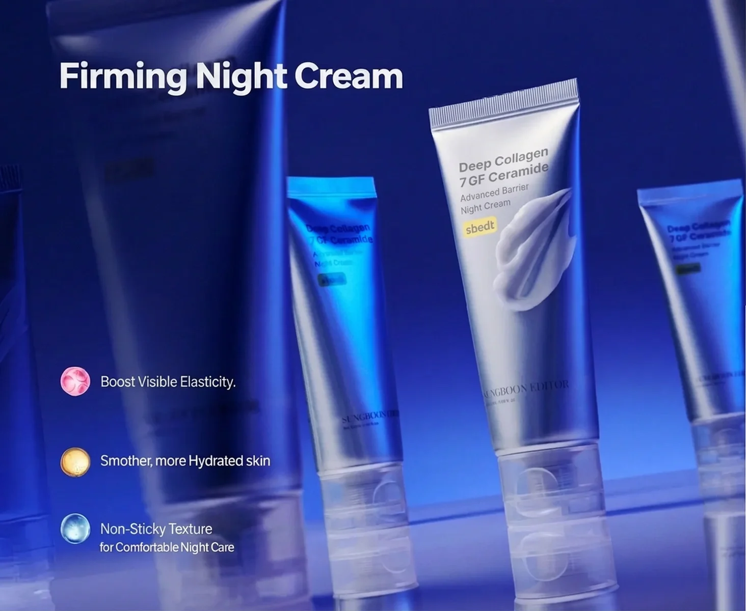 SUNGBOON EDITOR Deep Collagen 7 Gf Ceramide Advanced Barrier Night Cream 1.69 fl. oz.(50ml) detail 1