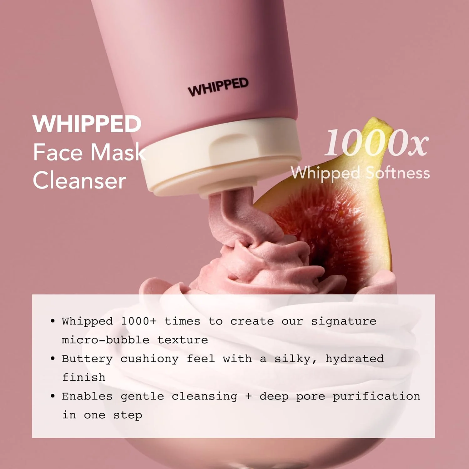 Whipped Fig Butter Face Mask Cleanser + Ceramide 4.5 oz.(130g) detail 2