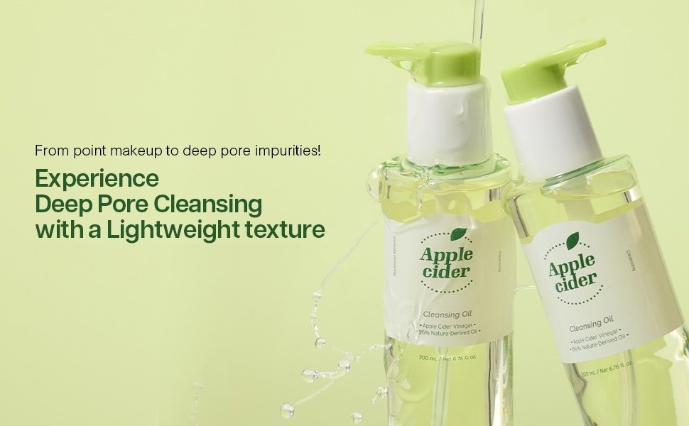 Ariul Apple Cider Watery Cleansing Oil 6.76 fl. oz.(200ml) detail 2