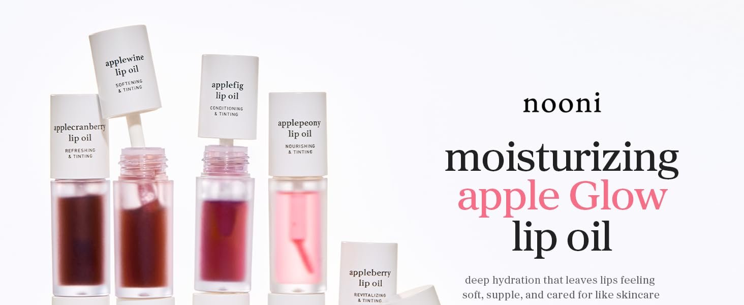 [17colors] NOONI Lip Oil 0.12 fl. oz.(3.7ml) detail 1