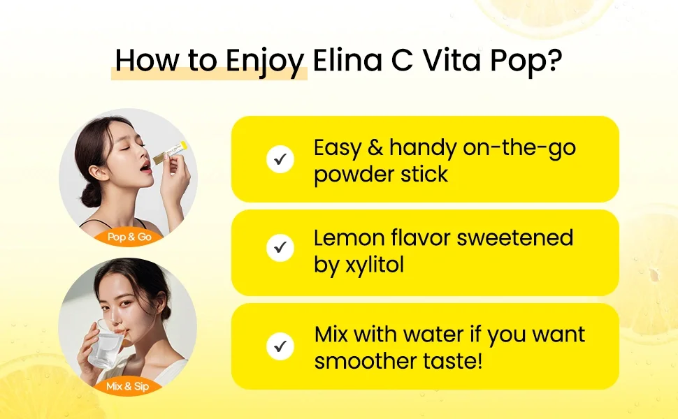 Elina C Vita Pop 0.11 oz.(3g) x 30ea detail 3
