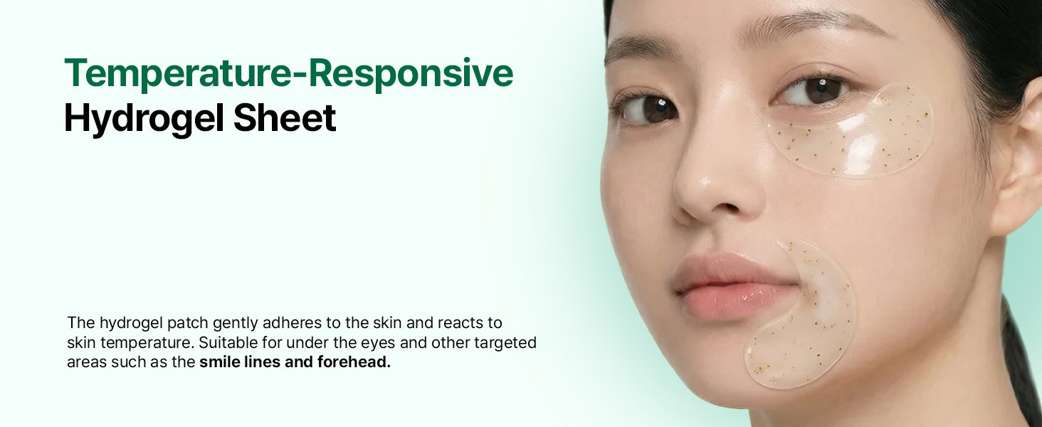 Holika Holika Eyefessional Calming Cica Eye Patch 60 patches 2.96 oz.(84g) detail 2