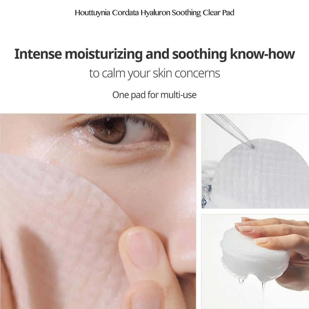 GOODAL Heartleaf Hyaluron Soothing Clear Pad 70ea 7.10 fl. oz.(210ml) detail 7