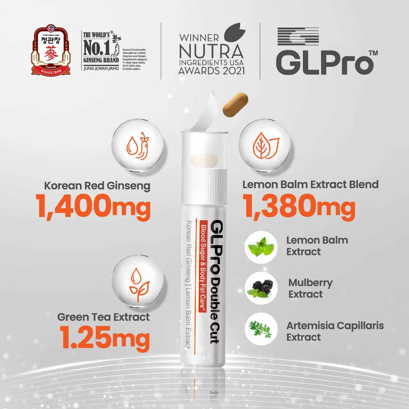 JUNG KWAN JANG Glpro Double Cut 0.85 fl. oz.(25ml) x 8ea detail 3