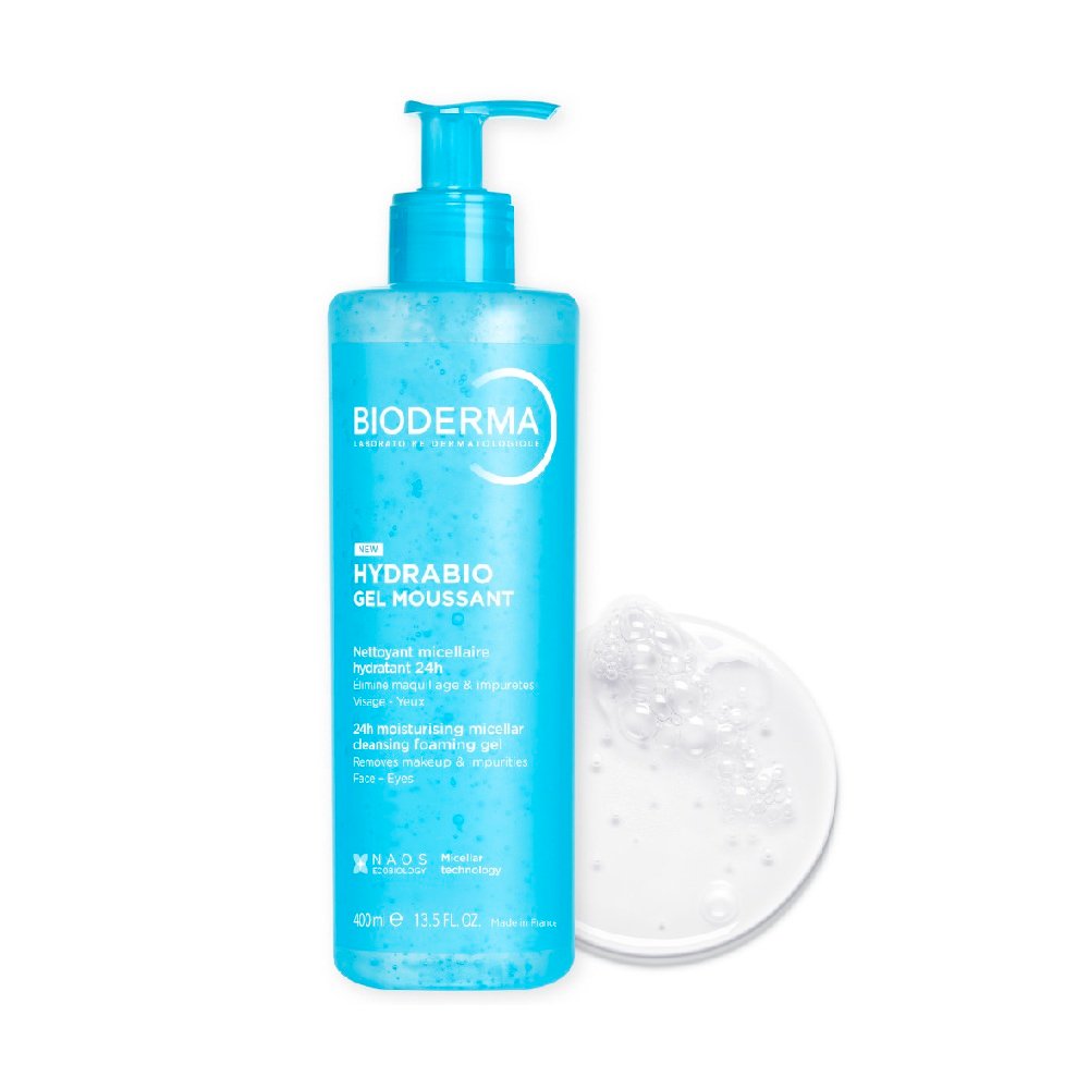 Bioderma Hydrabio Foaming Gel 13.5 fl. oz.(400ml) detail 1