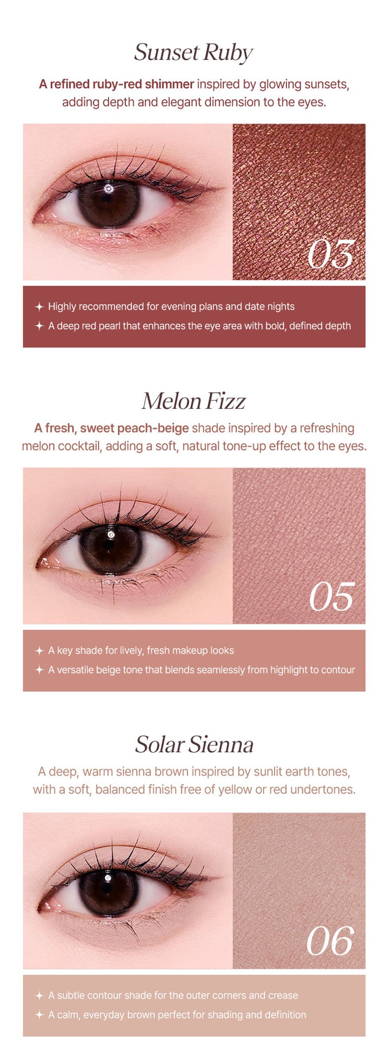 [4colors] SISTER ANN Double Effect Cream Stick Shadow 0.03 oz.(0.9g) detail 3