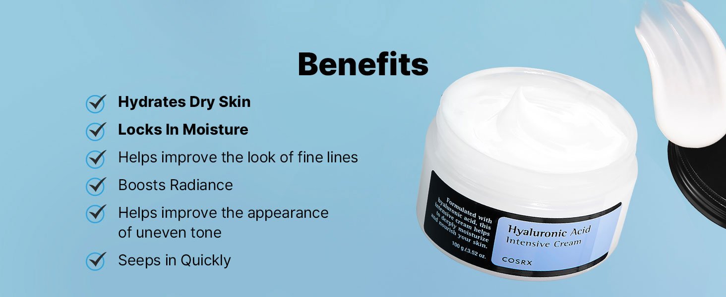 COSRX Hyaluronic Acid Intensive Cream 3.52 oz.(100g) detail 3