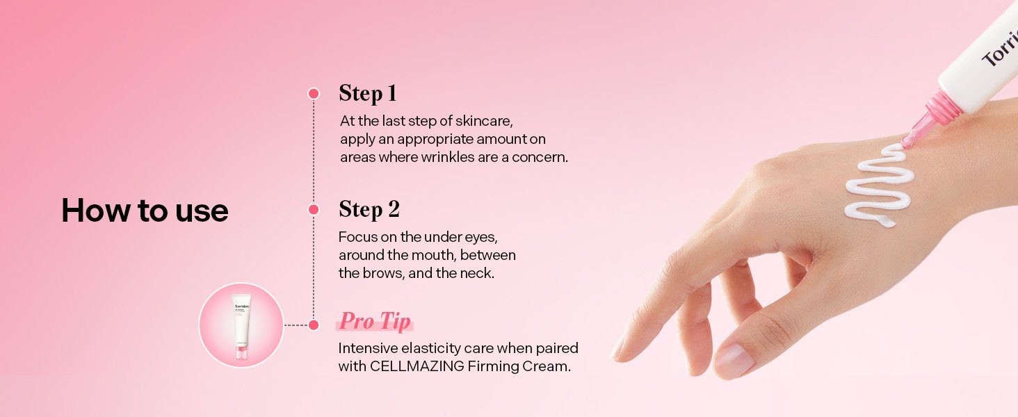 Torriden Cellmazing Small Molecule Collagen Firming Eye Cream 1.01 fl. oz.(30ml) detail 3