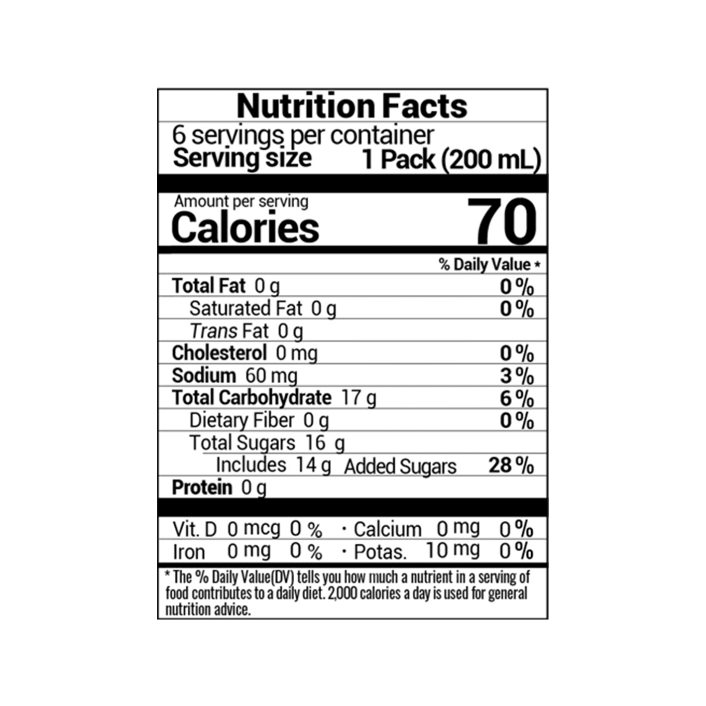 Picnic Apple Flavor Drink 6.76 fl. oz.(200ml) detail 2