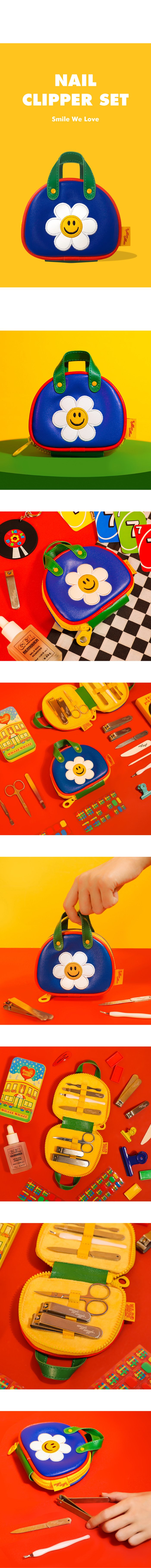 wiggle wiggle Nail Clipper Set - Smile We Love detail 1