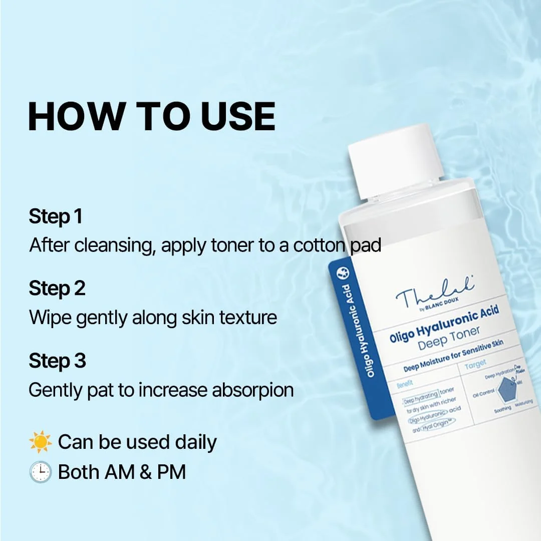 THE LAB by blanc doux Oligo Hyaluronic Acid Deep Toner 16.90 fl. oz.(500ml) detail 3