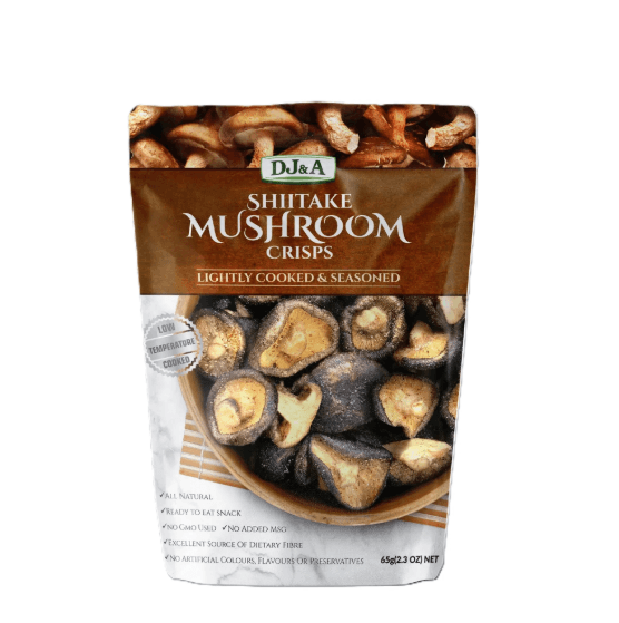 DJ&A Shiitake Mushroom Crisps 2.29 oz.(65g) detail 1