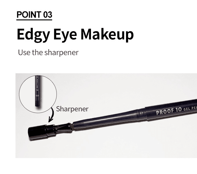 [3colors] ETUDE Proof 10 Gel Pencil 0.01 oz.(0.3g) detail 3
