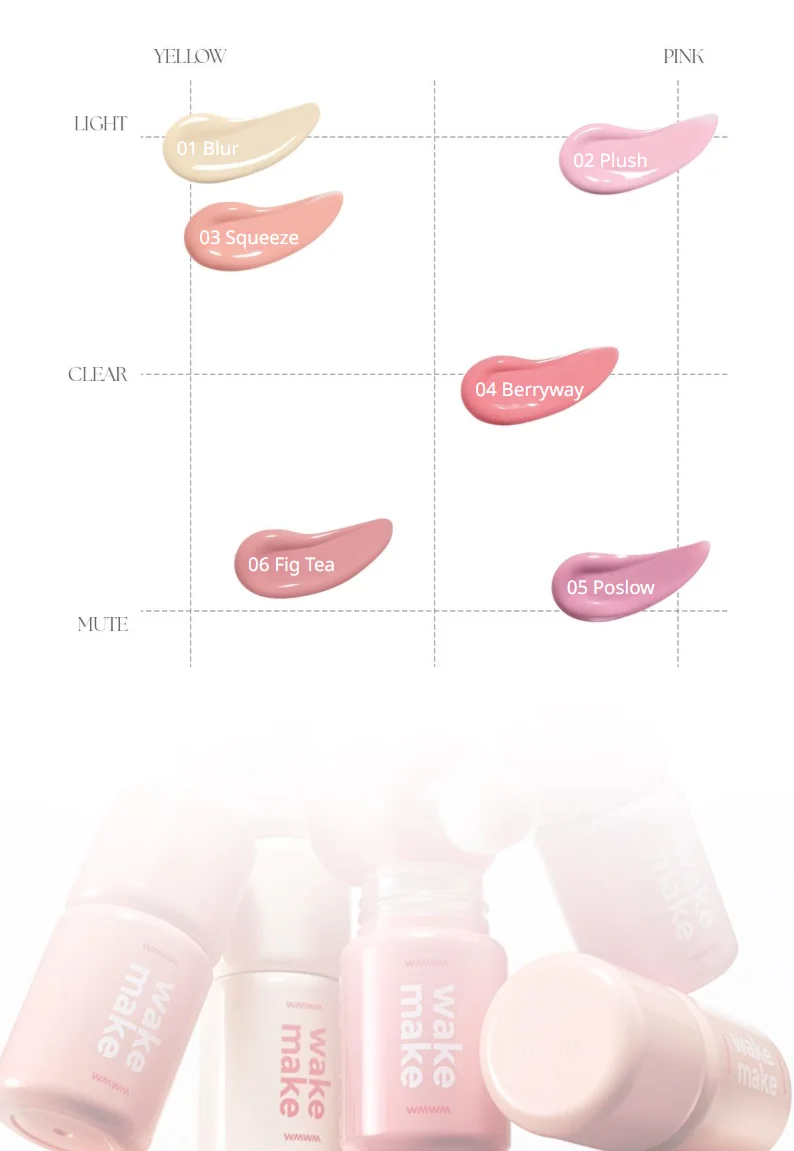[6colors] WAKE MAKE Shaking Blur Cheek 0.14 oz.(4g) detail 4