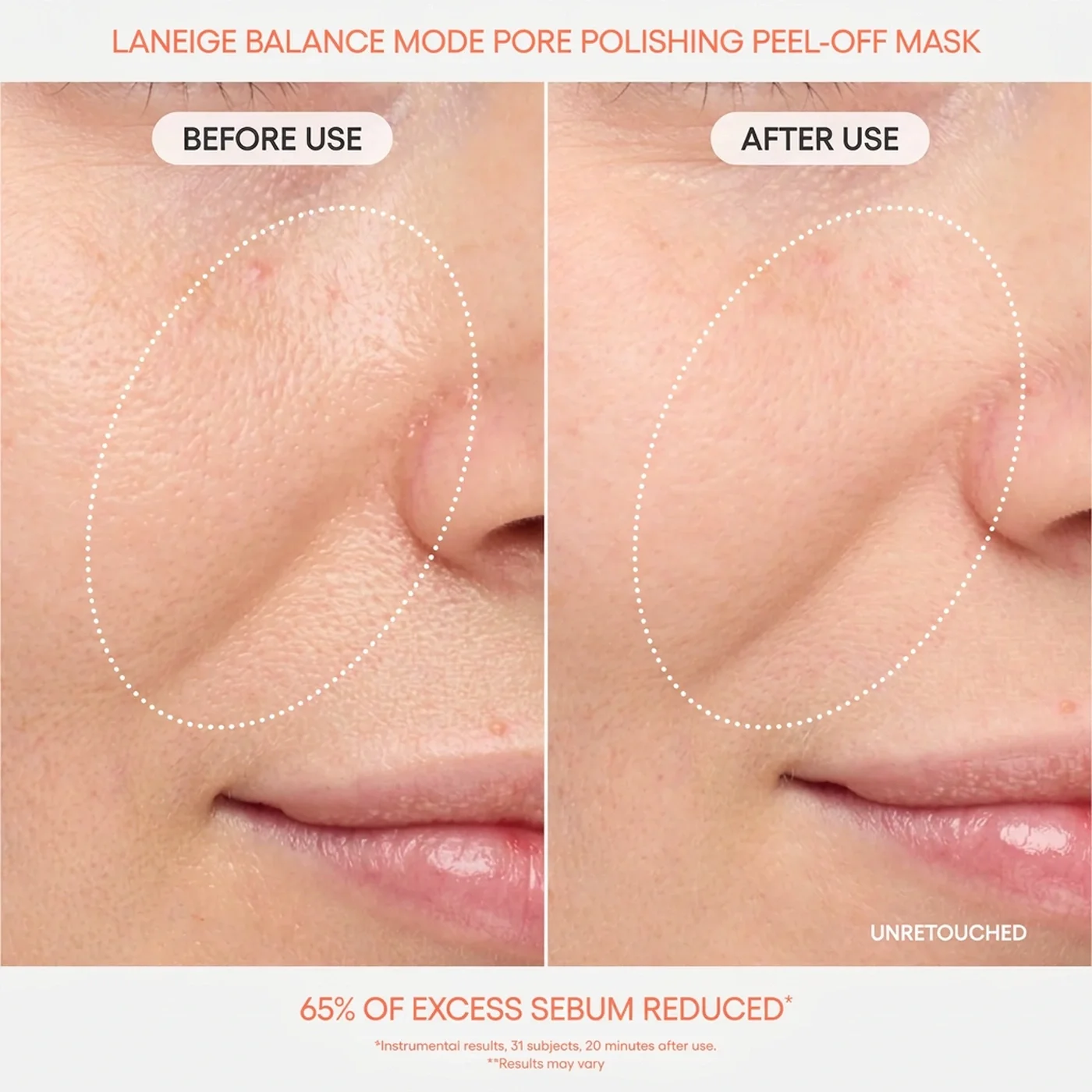LANEIGE Balance Mode Pore Polishing Peel-off Mask 3.38 fl. oz.(100ml) detail 2