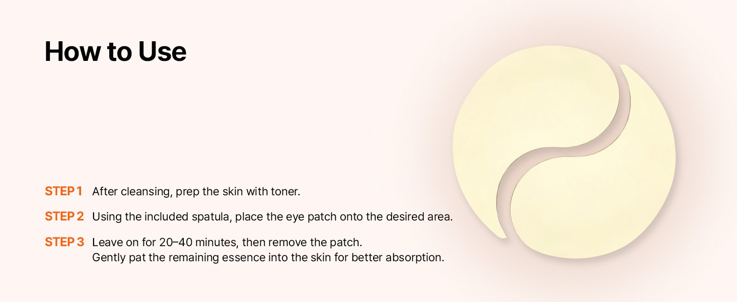 Holika Holika Eyefessional Brightening Tangerine Eye Patch 60 Patches 2.96 oz.(84g) detail 3