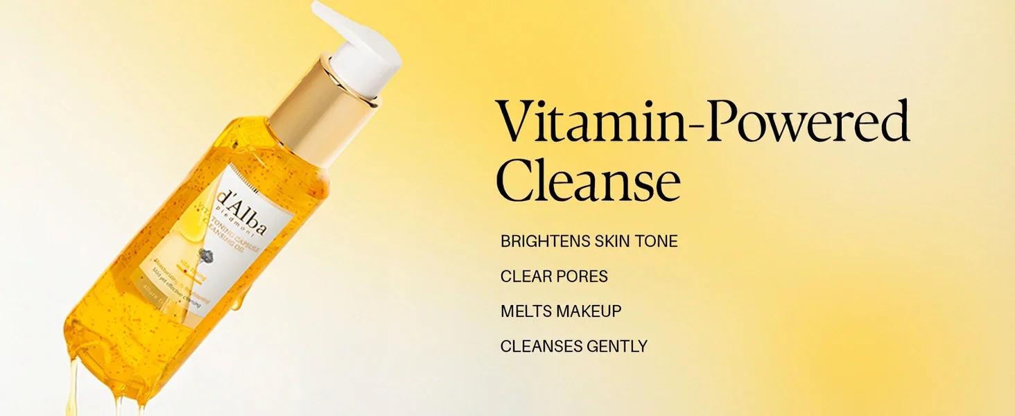 d'Alba Vita Toning Capsule Cleansing Oil 5.07 fl. oz.(150ml) detail 2