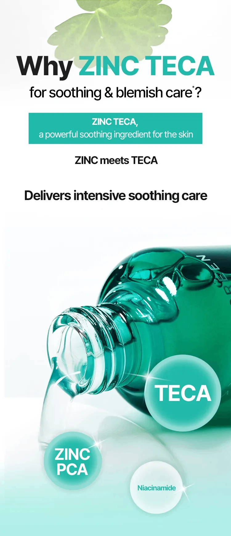 BRING GREEN Zinc Teca Blemish Serum 0.84 fl. oz.(25ml) detail 4