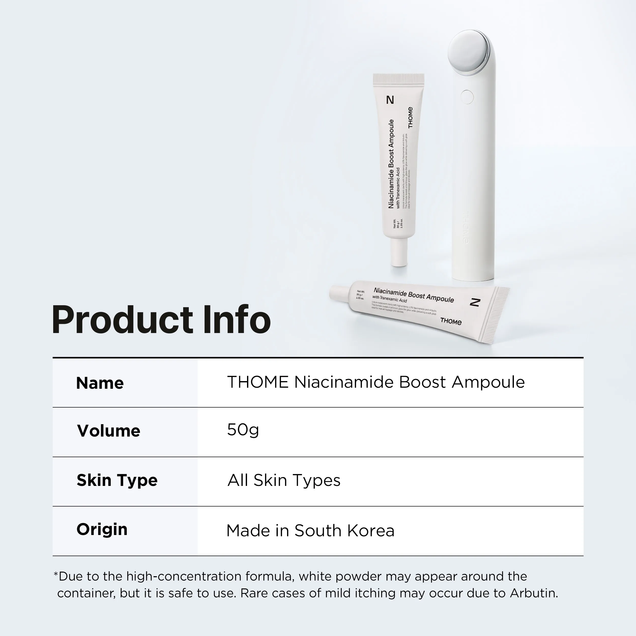 THOME Niacinamide Boost Ampoule 1.01 fl. oz.(30ml) detail 9