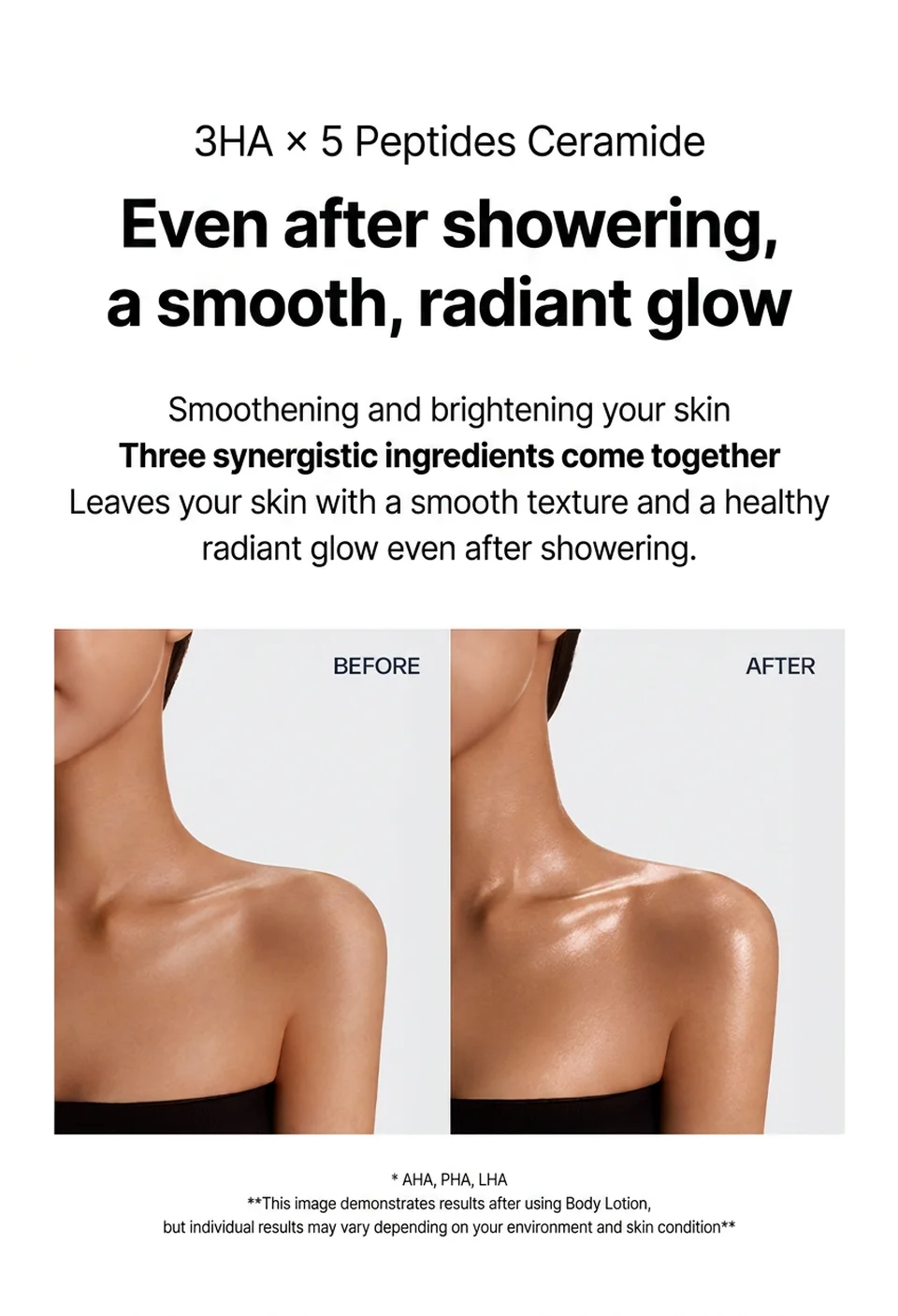 [2scents] UNOVE Glow Body Wash 9.8 fl. oz.(290ml) detail 5