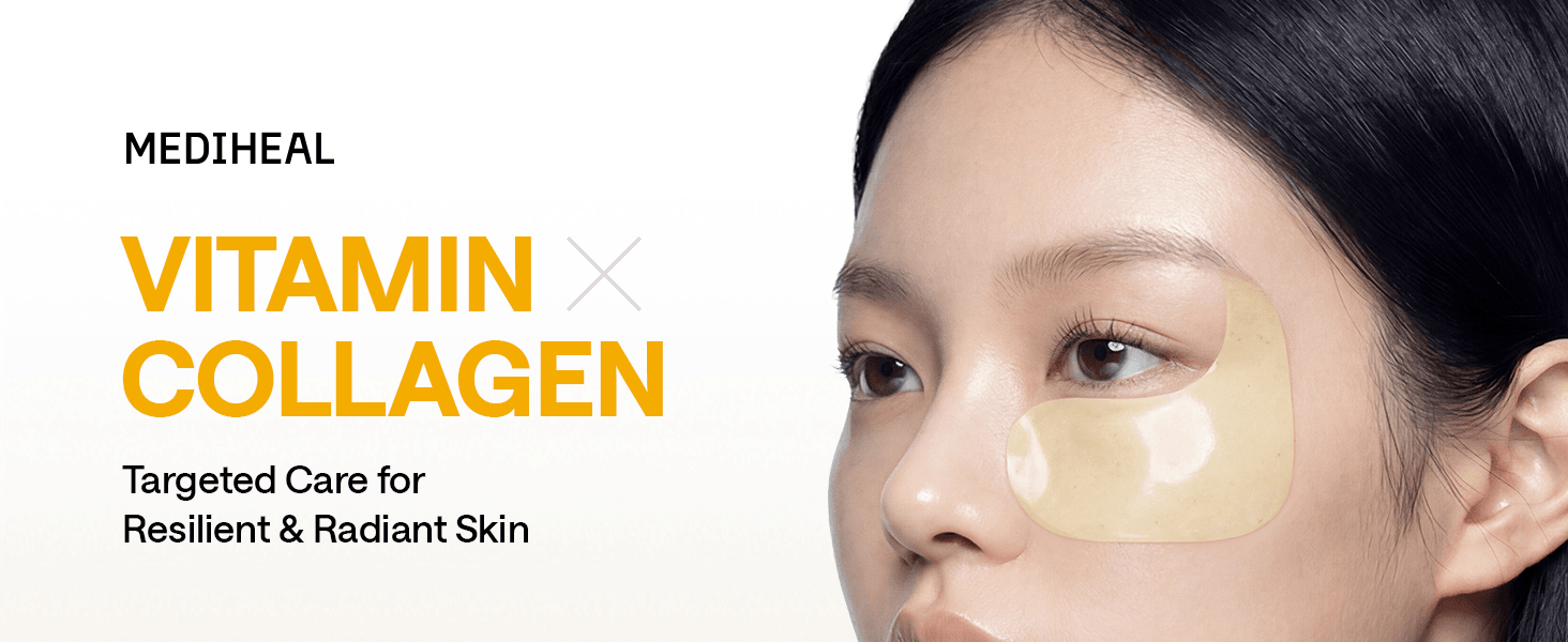 MEDIHEAL Collagen Capsule Patch Vitamin C EX Under-Eye Patch 60 Patches 3.73 fl. oz.(106g) detail 4