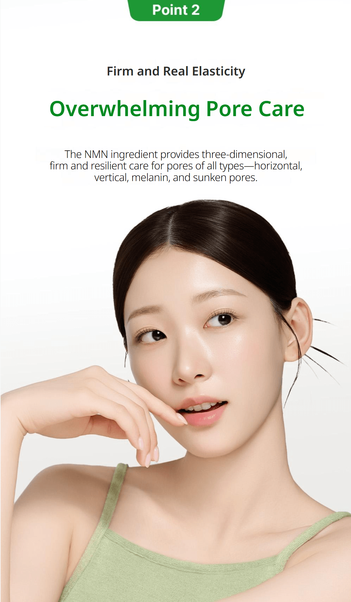 SUNGBOON EDITOR Green Tomato Nmn Pore Peeling Pad x 60ea 5.75 fl. oz.(170ml) detail 6