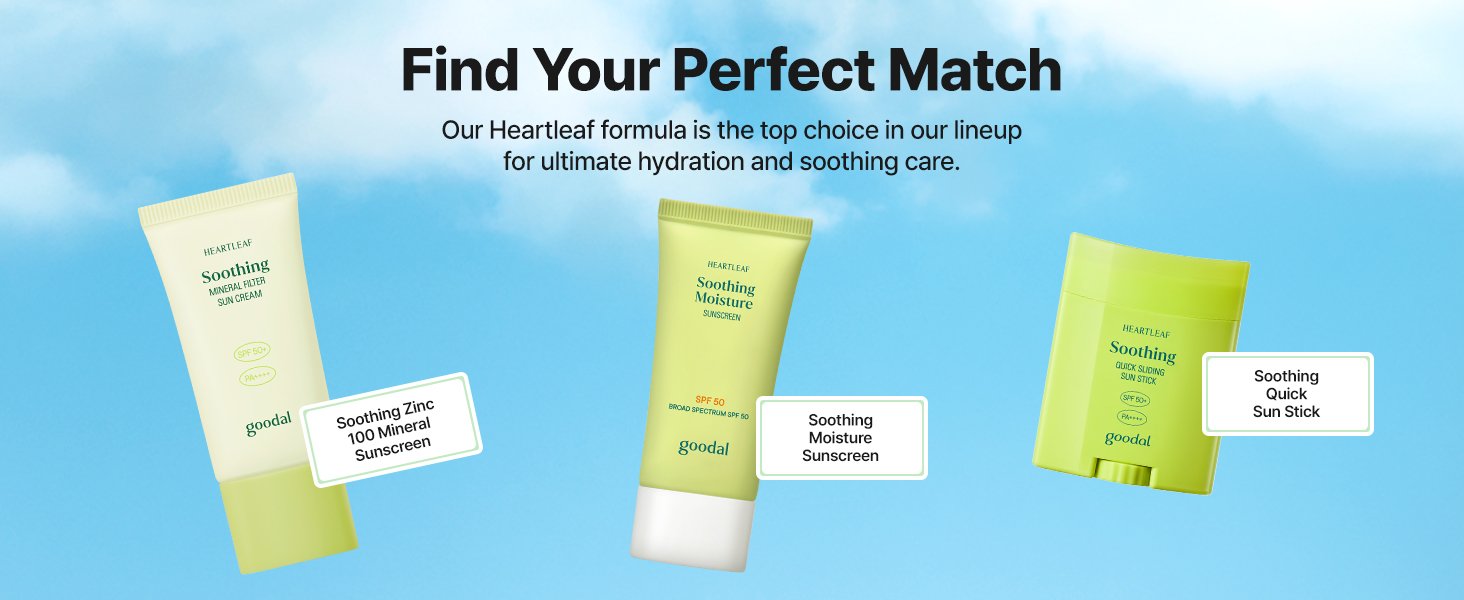 GOODAL Heartleaf Soothing Quick Sliding Sunscreen Stick 0.77 oz.(22g) detail 12