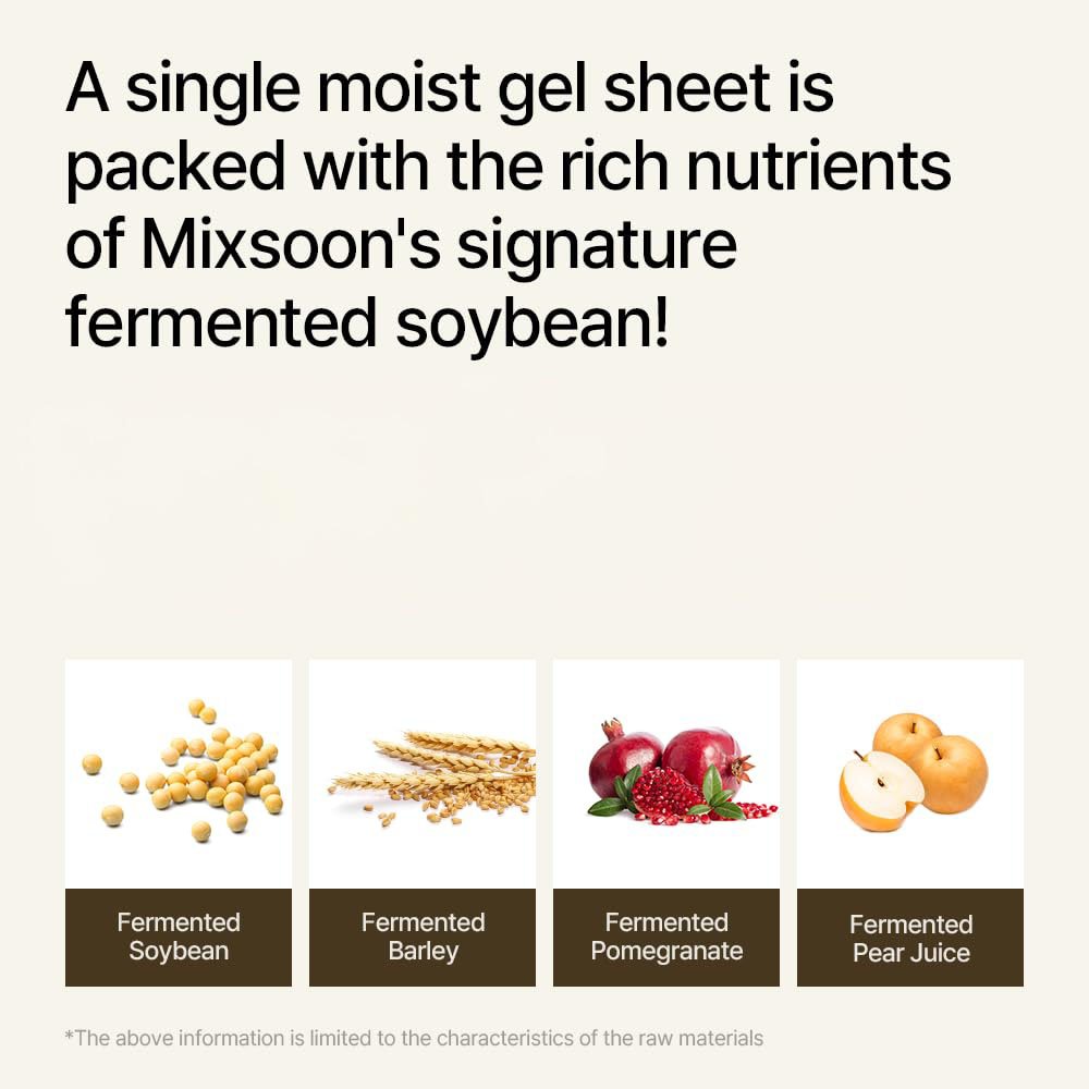 mixsoon Bean Collagen Hydrogel Mask 1.23 fl. oz.(35g) x 1ea detail 5