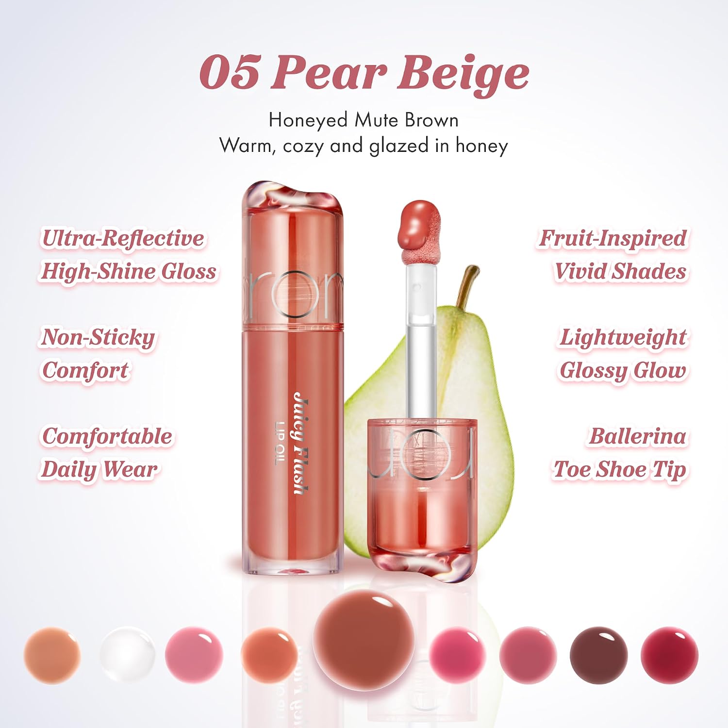 [9colors] rom&nd Juicy Flash Lip Oil 0.17 oz.(4.5g) - Image 8 of 15