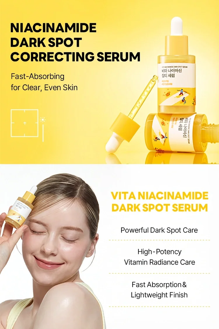ROUND LAB Vita Niacinamide Dark Spot Serum 1.01 fl. oz.(30ml) detail 1