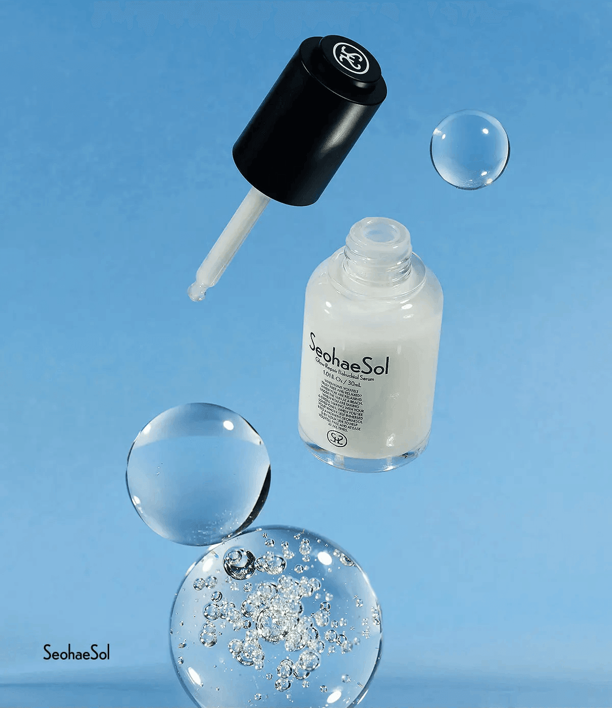 SeohaeSol Glow Boost Bakuchiol Serum 1.01 fl. oz.(30ml) detail 3