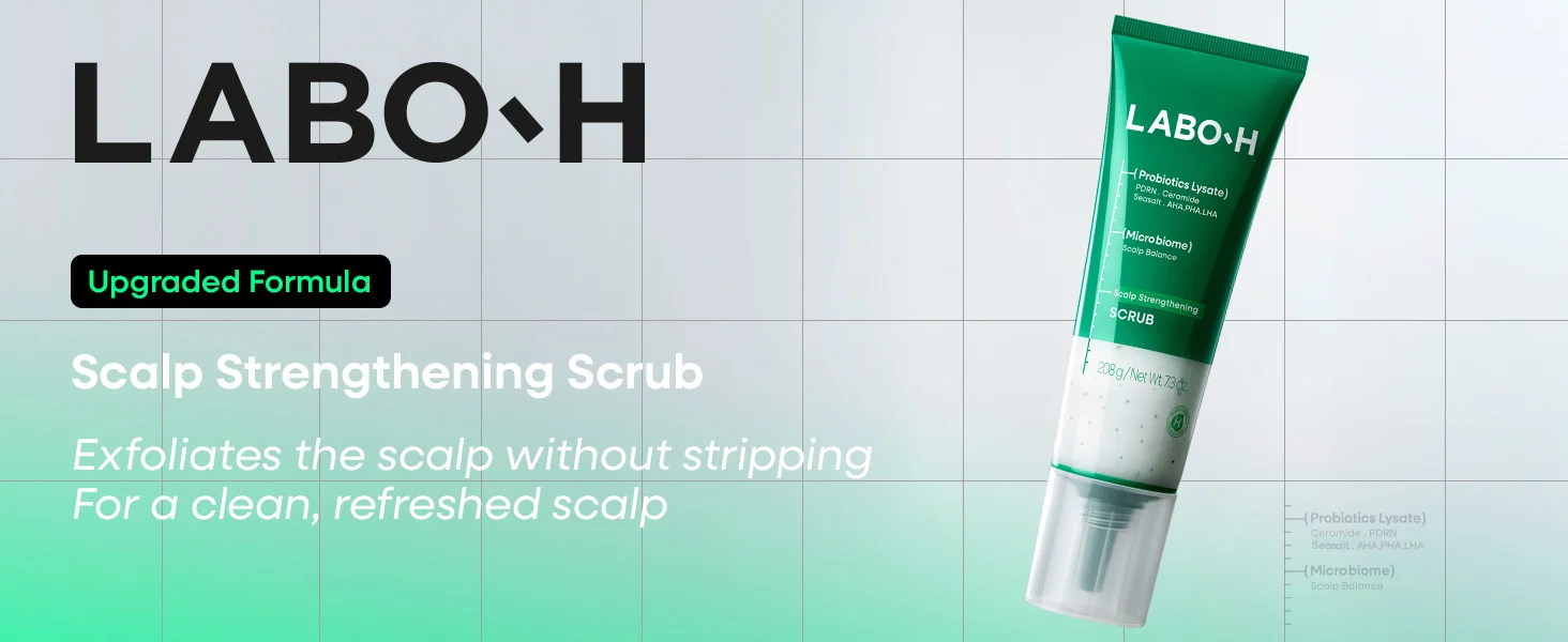 LABO-H Scalp Strengthening Scrub 7.3 oz.(208g) detail 1