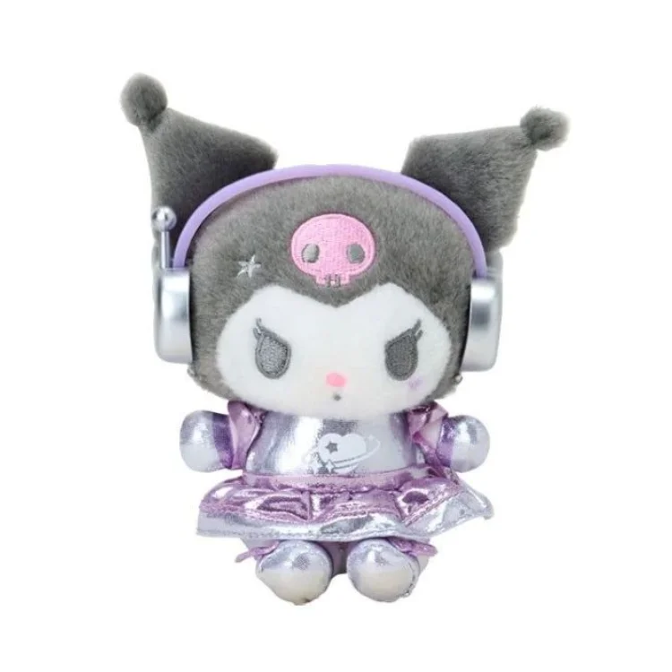 Sanrio Kuromi Plush Mascot Keychain (tokimeki Planet Series