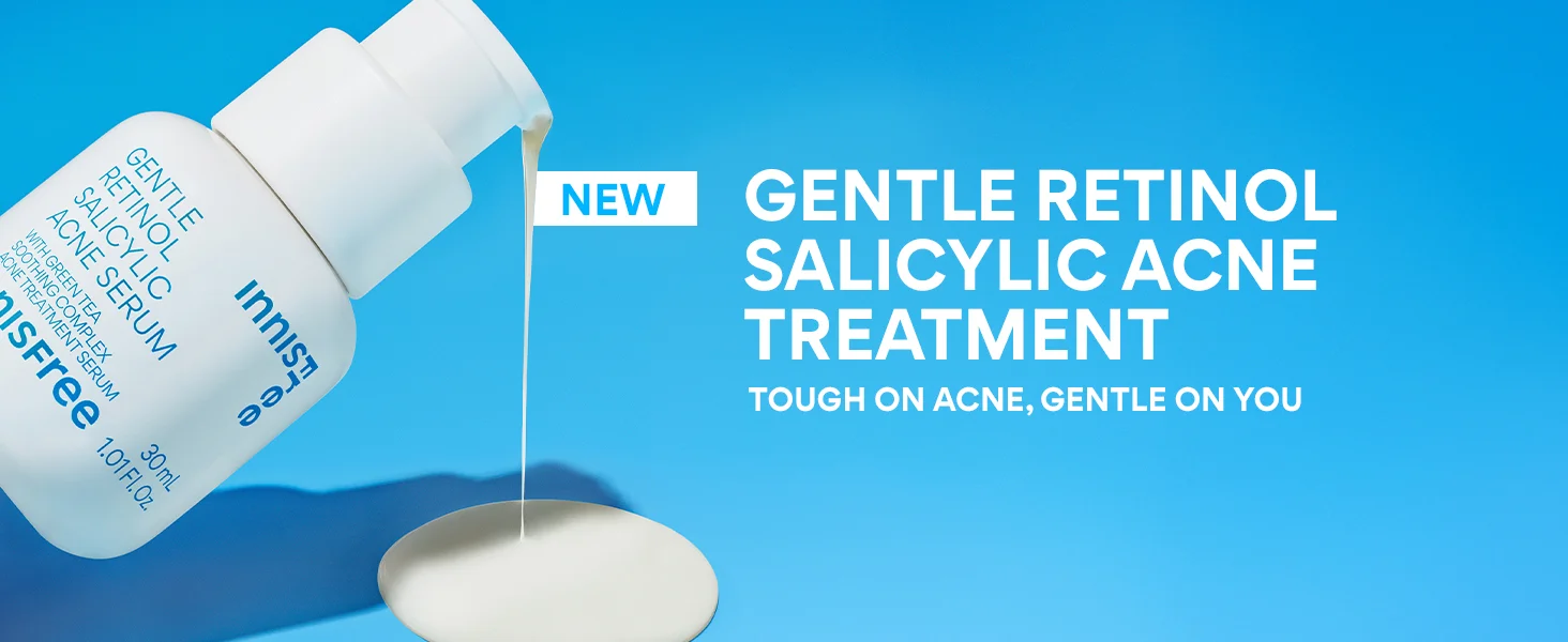 innisfree Gentle Retinol Salicylic Acne Serum 1.01 fl. oz.(30ml) detail 1