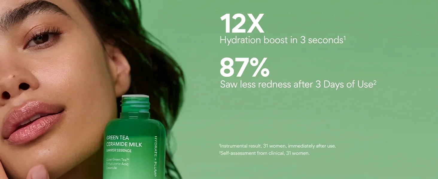 innisfree Green Tea Ceramide Milk 5.41 oz.(160ml) detail 3
