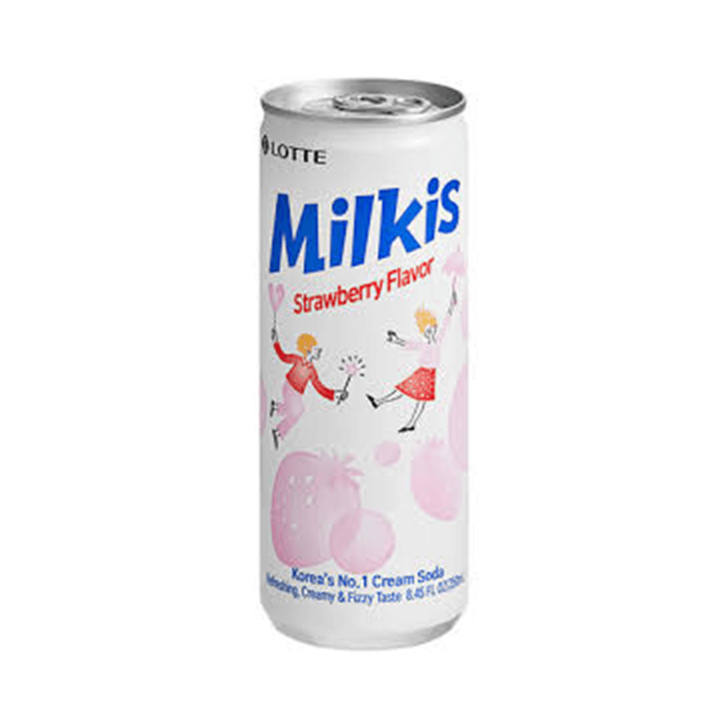 LOTTE Milkis Strawberry 8.45 fl. oz.(250ml) detail 1