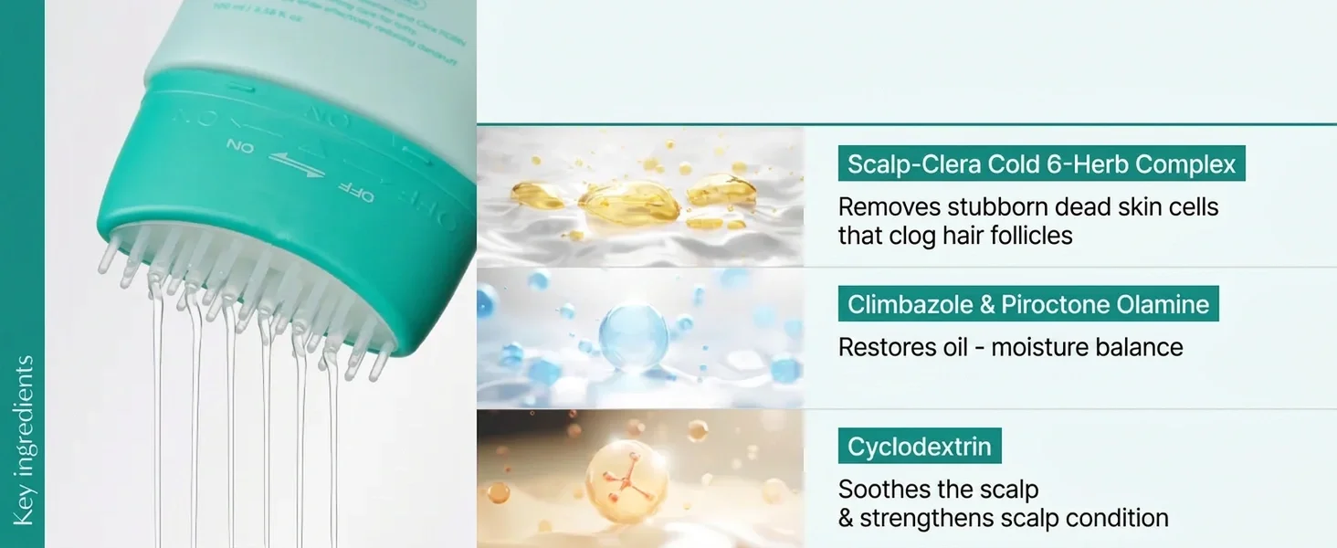 lilyeve Scalp:turn Cica PDRN Brush Ampoule 3.38 fl. oz.(100ml) detail 4