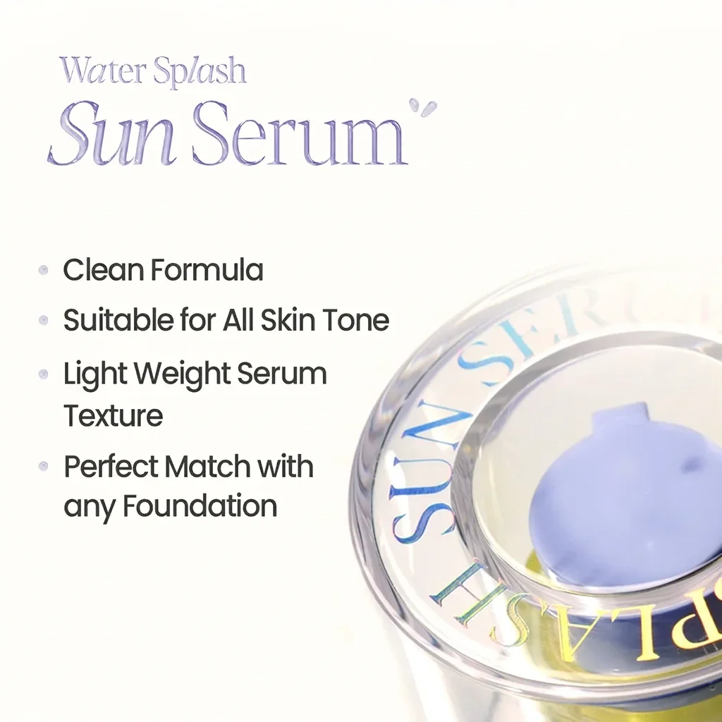 espoir Water Splash Sun Serum Broad Spectrum SPF 50+1.69 fl. oz.(50ml) detail 2