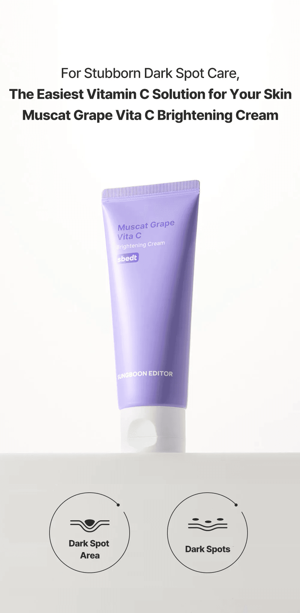 SUNGBOON EDITOR Muscat Grape Vita C Brightening Cream 1.69 fl. oz.(50ml) detail 4