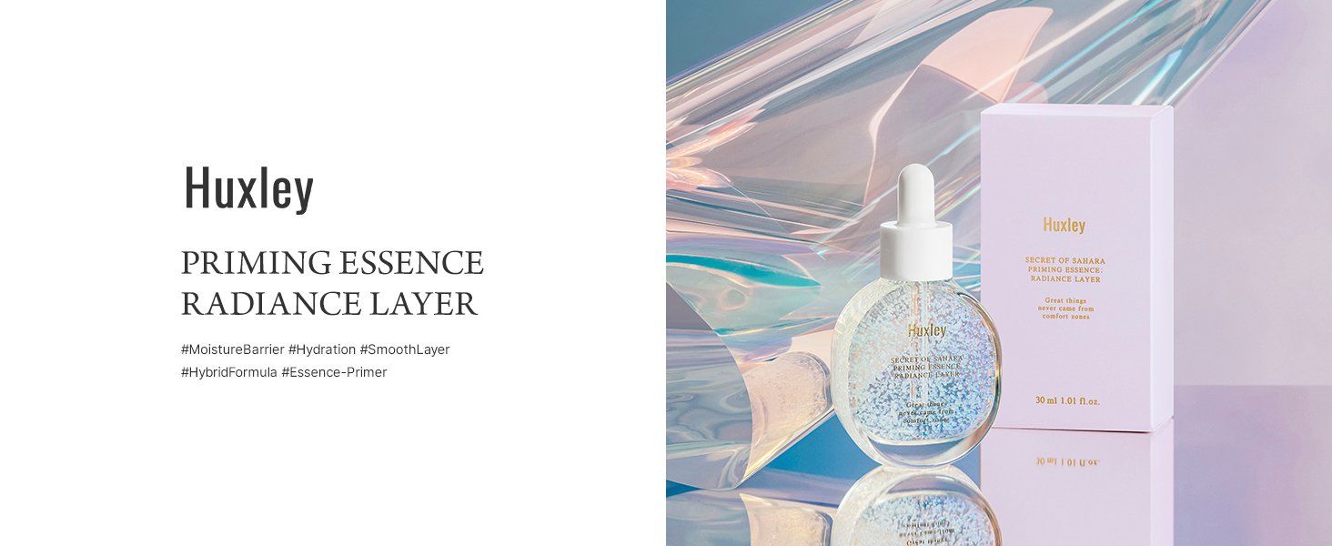 Huxley Priming Essence; Radiance Layer 1.01 fl. oz.(30ml) detail 1